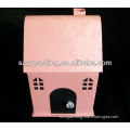 villa shape wedding favor box with velvet liner